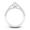 Thumbnail Image 4 of Diamond Engagement Ring 3/4 ct tw Round-cut 14K White Gold