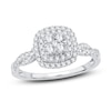 Thumbnail Image 0 of Diamond Engagement Ring 1/2 ct tw Round-cut 10K White Gold