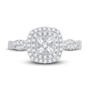 Thumbnail Image 2 of Diamond Engagement Ring 1/2 ct tw Round-cut 10K White Gold