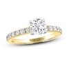 Thumbnail Image 1 of THE LEO Diamond Engagement Ring 1-1/8 ct tw Round-cut 14K Yellow Gold