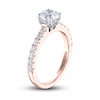 Thumbnail Image 2 of THE LEO Diamond Engagement Ring 1-3/8 ct tw Round-cut 14K Rose Gold