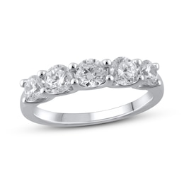 Lab-Grown Diamonds by KAY Anniversary Ring 2 ct tw 14K White Gold