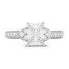 Thumbnail Image 3 of Neil Lane Premiere Diamond Engagement Ring 2-3/8 ct tw Radiant/Round/Princess 14K White Gold