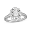 Thumbnail Image 1 of Neil Lane Emerald-cut Diamond Engagement Ring 5/8 ct tw 14K White Gold