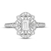 Thumbnail Image 3 of Neil Lane Emerald-cut Diamond Engagement Ring 5/8 ct tw 14K White Gold