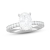 Thumbnail Image 1 of Neil Lane Oval Diamond Engagement Ring 2-3/8 ct tw 14K White Gold