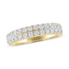 Thumbnail Image 1 of THE LEO Ideal Cut Diamond Anniversary Ring 1 ct tw 14K Yellow Gold