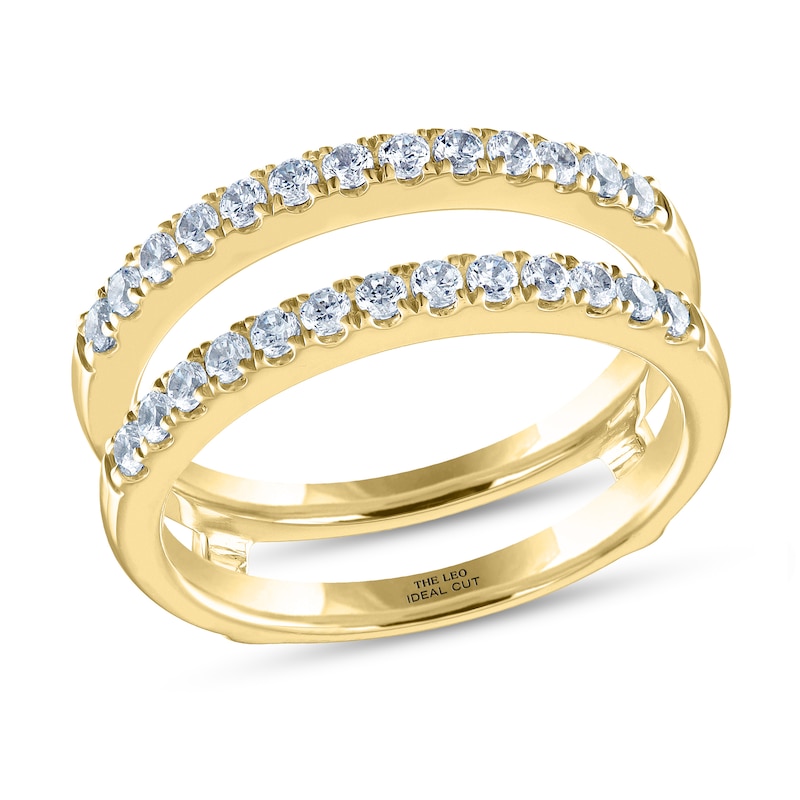 Main Image 1 of THE LEO Ideal Cut Diamond Enhancer Band 1/2 ct tw 14K Yellow Gold