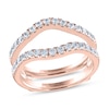 Thumbnail Image 0 of THE LEO Ideal Cut Diamond Enhancer Ring 3/4 ct tw 14K Rose Gold
