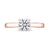 Thumbnail Image 2 of THE LEO Ideal Cut Diamond Solitaire Engagement Ring 1 ct tw 14K Rose Gold
