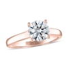 Thumbnail Image 0 of THE LEO Ideal Cut Diamond Solitaire Engagement Ring 1-1/2 ct tw 14K Rose Gold