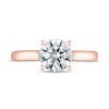 Thumbnail Image 3 of THE LEO Ideal Cut Diamond Solitaire Engagement Ring 1-1/2 ct tw 14K Rose Gold