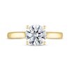 Thumbnail Image 3 of THE LEO Ideal Cut Diamond Solitaire Engagement Ring 1-1/2 ct tw 14K Yellow Gold