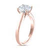 Thumbnail Image 2 of THE LEO Ideal Cut Diamond Solitaire Engagement Ring 2 ct tw 14K Rose Gold