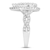 Thumbnail Image 3 of Multi-Diamond Engagement Ring 2 ct tw Round-cut 14K White Gold