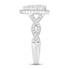 Thumbnail Image 3 of Multi-Diamond Engagement Ring 1 ct tw Round-cut 14K White Gold