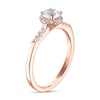 Thumbnail Image 2 of Diamond Engagement Ring 5/8 ct tw Round-cut 14K Rose Gold