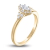 Thumbnail Image 2 of Diamond Engagement Ring 3/8 ct tw Marquise & Round-Cut 14K Yellow Gold