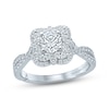 Thumbnail Image 0 of Monique Lhuillier Bliss Diamond Engagement Ring 1- 3/8 ct tw Round & Marquise-Cut 18K White Gold