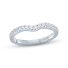 Thumbnail Image 1 of Monique Lhuillier Bliss Diamond Wedding Band 3/8 ct tw Round-cut 18K White Gold