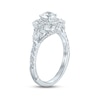 Thumbnail Image 2 of Monique Lhuillier Bliss Diamond Engagement Ring 1-5/8 ct tw Round, Pear, Marquise-cut 18K White Gold