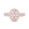 Thumbnail Image 3 of Multi-Diamond Engagement Ring 2 ct tw Round-cut 14K Rose Gold