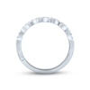 Thumbnail Image 4 of Monique Lhuillier Bliss Diamond Wedding Band 1/5 ct tw Round-cut 18K White Gold