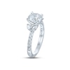 Thumbnail Image 2 of Monique Lhuillier Bliss Diamond Engagement Ring 2-1/8 ct tw Round & Marquise-cut 18K White Gold