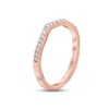 Thumbnail Image 2 of Monique Lhuillier Bliss Diamond Wedding Band 1/5 ct tw Round-cut 18K Rose Gold