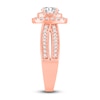 Thumbnail Image 2 of Diamond Engagement Ring 1-1/4 ct tw Round-cut 14K Rose Gold