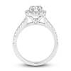 Thumbnail Image 2 of Diamond Engagement Ring 1-3/8 ct tw Round-cut 14K White Gold