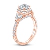 Thumbnail Image 2 of Monique Lhuillier Bliss Diamond Engagement Ring 1-7/8 ct tw Round, Marquise & Pear-shaped 18K Rose Gold