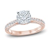 Thumbnail Image 1 of Monique Lhuillier Bliss Diamond Engagement Ring 1-7/8 ct tw Round-cut 18K Two-Tone Gold