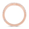 Thumbnail Image 4 of Monique Lhuillier Bliss Diamond Wedding Band 3/8 ct tw Round-cut 18K Rose Gold