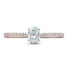 Thumbnail Image 3 of Monique Lhuillier Bliss Diamond Engagement Ring 5/8 ct tw Oval & Round-cut 18K Two-Tone Gold