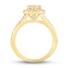 Thumbnail Image 3 of Diamond Engagement Ring 3/4 ct tw Round-cut 10K Yellow Gold