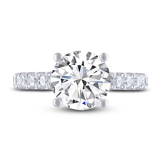 THE LEO Legacy Lab-Created Diamond Engagement Ring 3-1/2 ct tw 14K ...