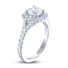 Thumbnail Image 1 of THE LEO Ideal Cut Diamond Engagement Ring 1-3/8 ct tw Round-cut 14K White Gold