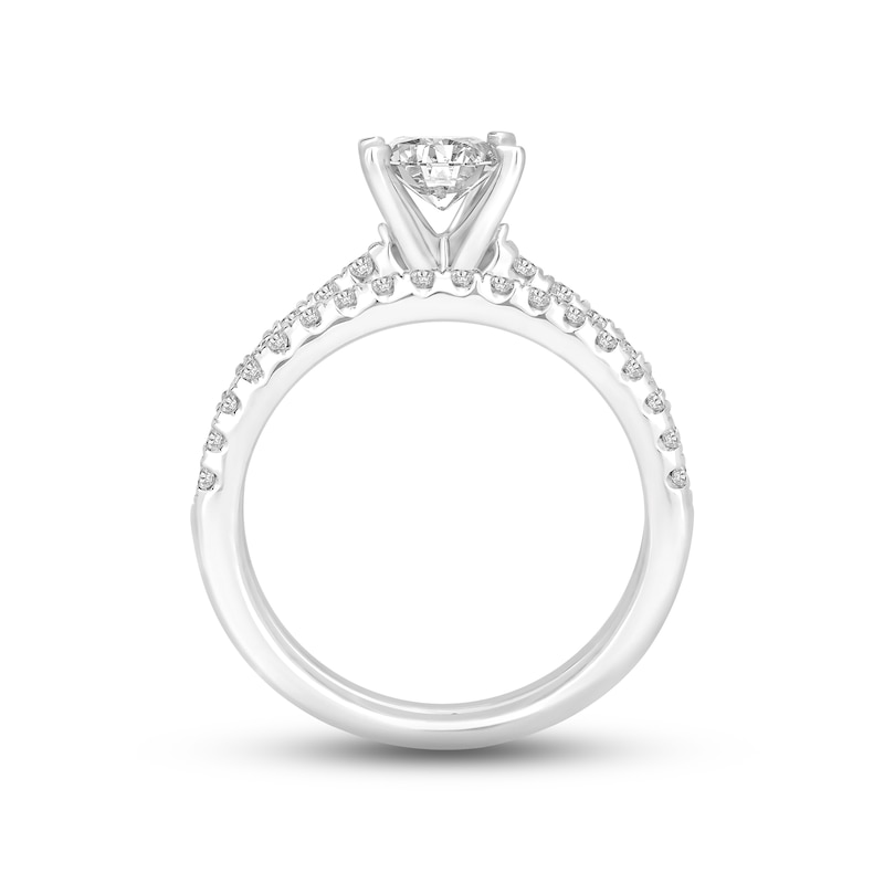 Main Image 3 of Diamond Bridal Set 1-1/2 ct tw 14K White Gold