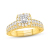 Thumbnail Image 1 of Princess-cut Diamond Bridal Set 1-1/2 ct tw 14K Two-Tone Gold