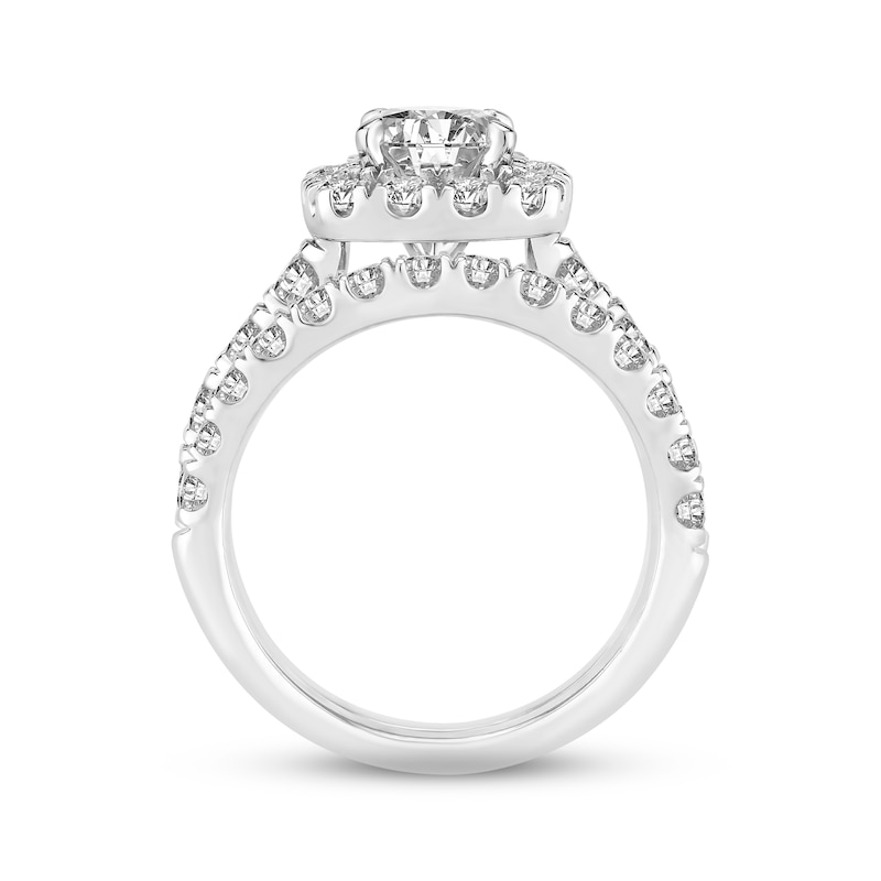 Main Image 3 of Diamond Bridal Set 3 ct tw 14K White Gold