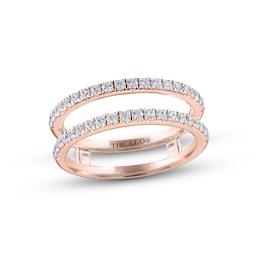 THE LEO Diamond Enhancer Ring 1/2 ct tw Round-cut 14K Rose Gold