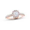 Thumbnail Image 1 of THE LEO Diamond Engagement Ring 3/4 ct tw Round-cut 14K Rose Gold