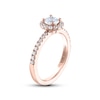 Thumbnail Image 2 of THE LEO Diamond Engagement Ring 3/4 ct tw Round-cut 14K Rose Gold