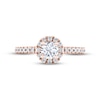 Thumbnail Image 3 of THE LEO Diamond Engagement Ring 3/4 ct tw Round-cut 14K Rose Gold