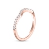 Thumbnail Image 2 of THE LEO Diamond Wedding Band 1/5 ct tw Round-cut 14K Rose Gold