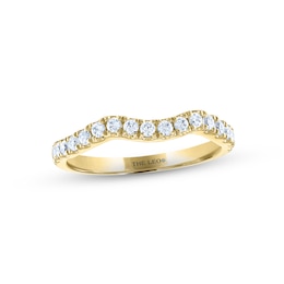 THE LEO Diamond Wedding Band 3/8 ct tw Round-cut 14K Yellow Gold