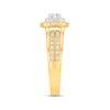 Thumbnail Image 2 of Diamond Engagement Ring 3/4 ct tw Round-cut 14K Two-Tone Gold