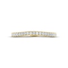 Thumbnail Image 3 of THE LEO Diamond Wedding Band 1/5 ct tw Round-cut 14K Yellow Gold