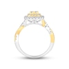 Thumbnail Image 2 of Diamond Engagement Ring 5/8 ct tw Round-cut 14K Two-Tone Gold